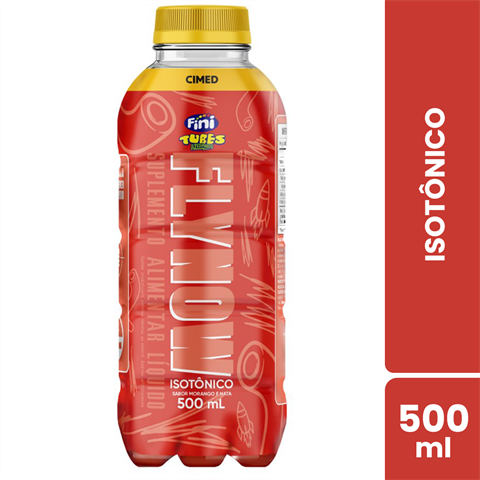 Isotônico Flynow Fini Tubes Morango 500ml