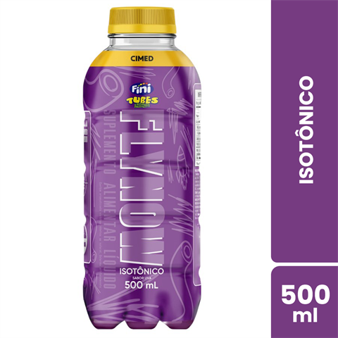 Isotônico Flynow Fini Tubes Uva 500ml