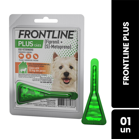 Frontline Plus Cães Até 10kg