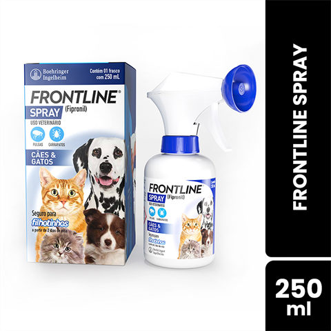 Frontline Spray Cães E Gatos 250ml