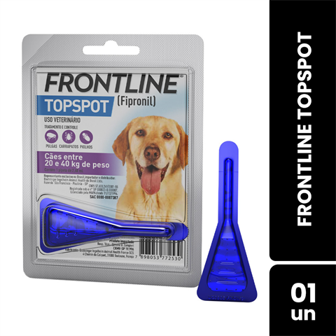 Frontline Topspot Cães De 20kg A 40kg