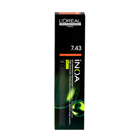 Coloração Inoa 7.43 Louro Acobreado Com 60g
