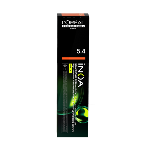 Coloração Inoa 5.4 Castanho Claro Acobreado Com 60g