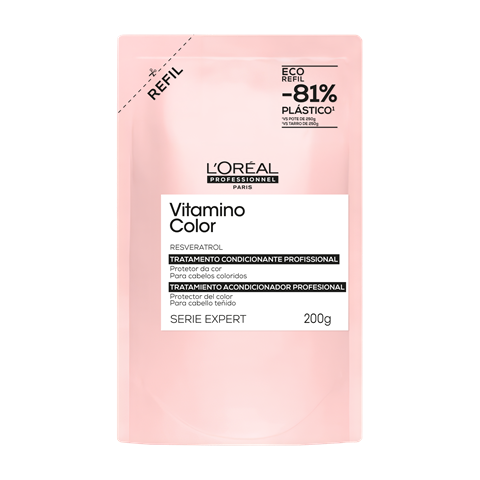 Máscara Capilar L'Oréal Professionnel Vitamino Color Refil Com 200g