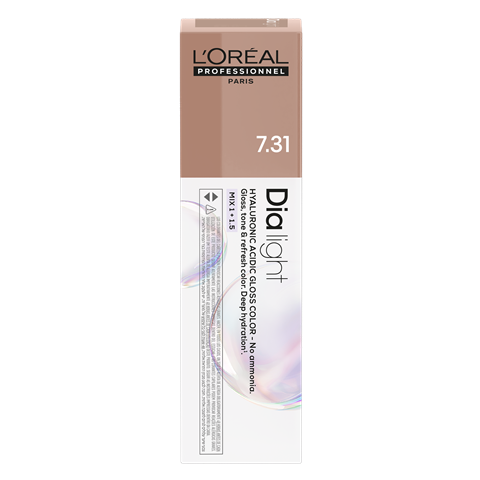 Tonalizante Dia Light 7.31 Loiro Bege 60g.