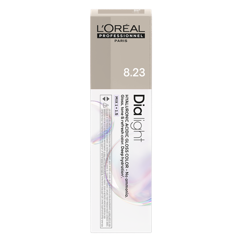 Tonalizante Dia Light 8.23 Loiro Dour Irisado 60g.