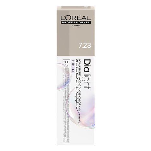 Tonalizante Dia Light 7.23 Loiro Dour Médio 60g