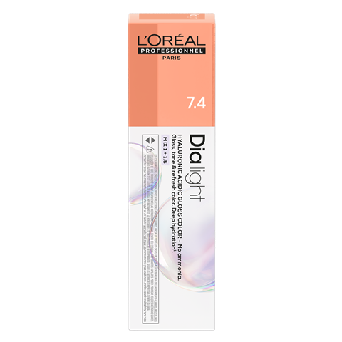 Tonalizante Dia Light 7.4 Loiro Acobreado 60g.