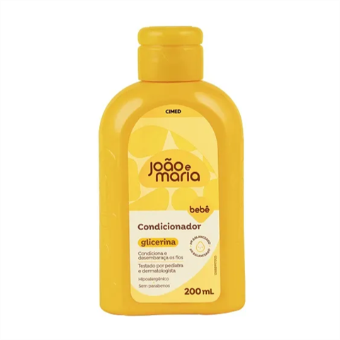 Condicionador Infantil João E Maria Glicerina Com 200ml