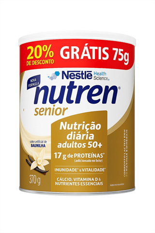 Suplemento Alimentar Nutren Senior Pó Baunilha 370g