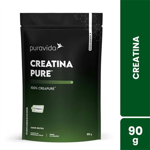 Creatina Pure Puravida Com 90g
