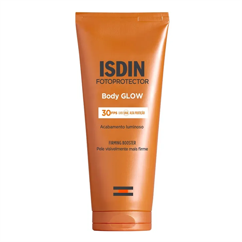 Protetor Solar Isdin Fotoprotector Body Glow FPS30 Com 200ml