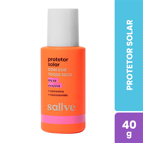 Protetor Solar Sallve Toque Seco Fps50 Com 40g