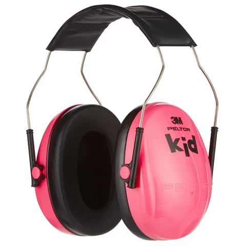 Protetor Auricular Infantil Peltor 3M Kids Rosa