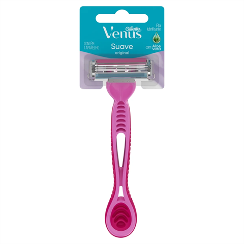 Aparelho De Barbear Gillette Venus Suave Com 12 Unidades
