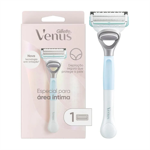 Aparelho De Depilar Gillette Venus Para Área Íntima