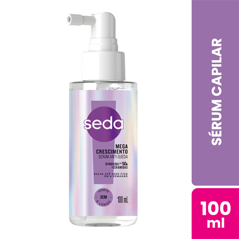 Sérum Antiqueda Seda Mega Crescimento Com 100ml