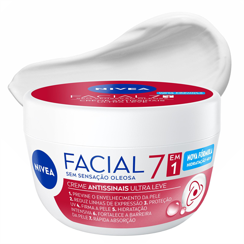 Creme Facial Nivea Antissinais Com 100g