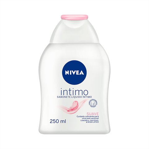 Sabonete Líquido Íntimo Nivea Suave Com 250ml