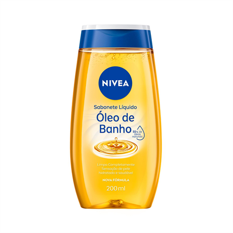 Sabonete Líquido Nivea Natural Oil Com 200ml