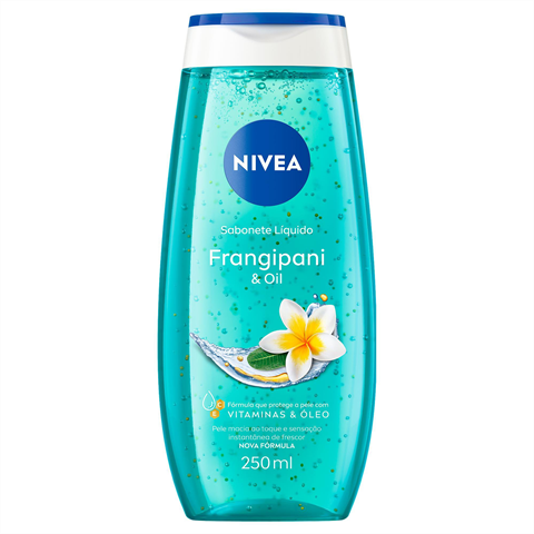Sabonete Líquido Nivea Frangipani & Oil Com 250ml
