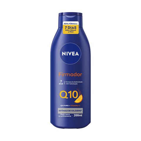 Hidratante Corporal Nivea Firmador Q10 Vitamina C Pele Seca Com 200ml
