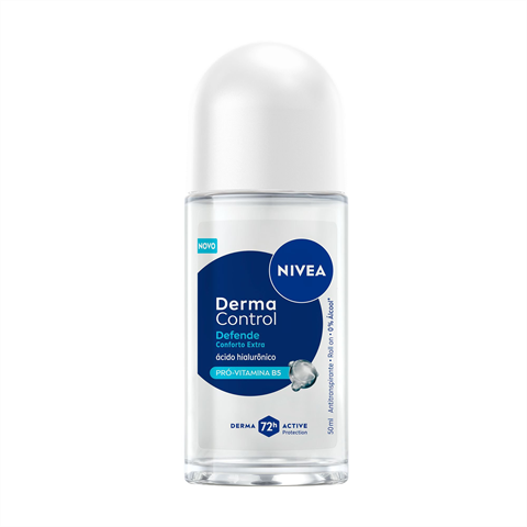Desodorante Roll-On Nivea Protect & Care Defend Feminino Com 50ml