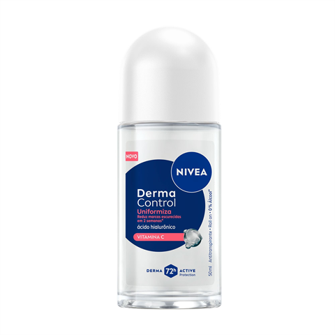 Desodorante Roll-On Nivea Uniformiza Feminino Com 50ml