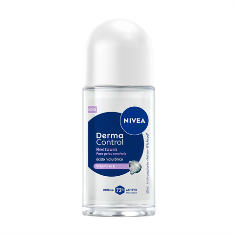 Desodorante Roll-On Nivea Restaura Feminino Com 50ml