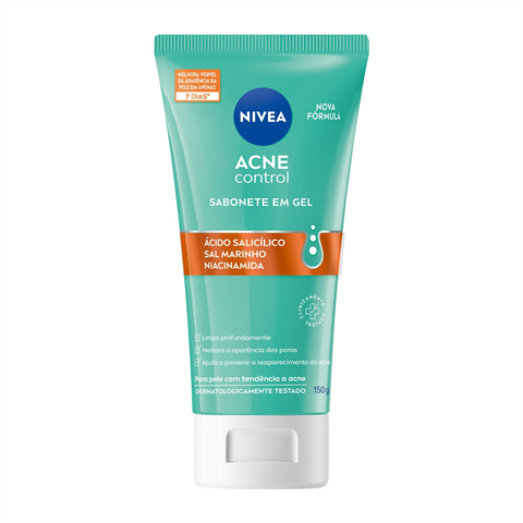 Sabonete em Gel Nivea Acne Control Com 150g