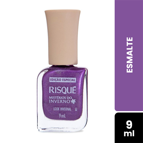 Esmalte Risqué Mistérios Do Inverno Look Invernal Com 9ml