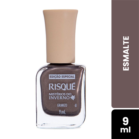 Esmalte Risqué Mistérios Do Inverno Granizo Com 9ml