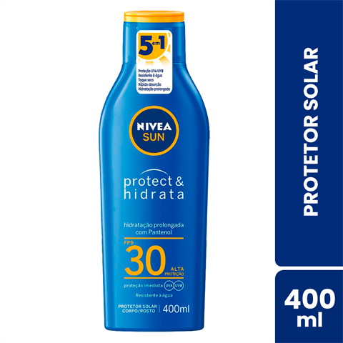 Protetor Solar Nivea Sun Protect & Hidrata FPS30 Com 400ml