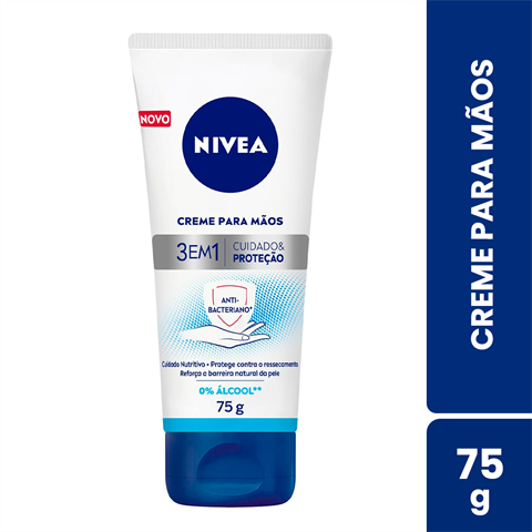 Creme Para Mãos Nivea Cuidado & Proteção Com 75g