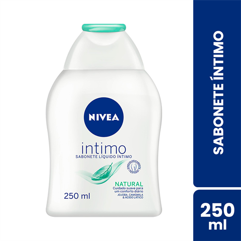 Sabonete Líquido Íntimo Nivea Natural Com 250ml