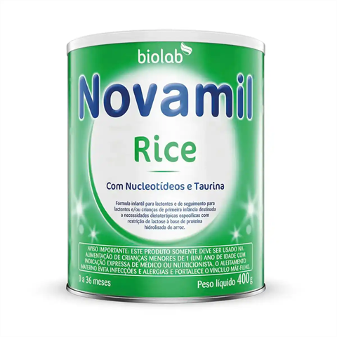 Fórmula Infantil Novamil Rice Com 400g