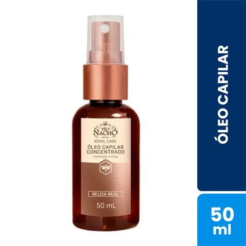 Óleo Capilar Concentrado Tio Nacho Royal Care Com 50ml