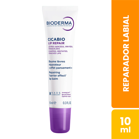 Reparador Labial Bioderma Cicabio Lip Repair Com 10ml