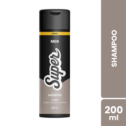 Shampoo Cimed Super 3 Em 1 Com 200ml