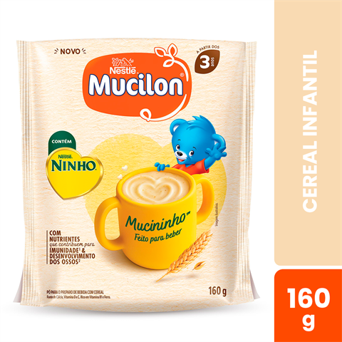 Cereal Infantil Mucilon Mucininho Com 160g