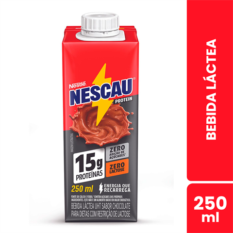 Bebida Láctea Nestlé Nescau Protein 15g Com 250ml