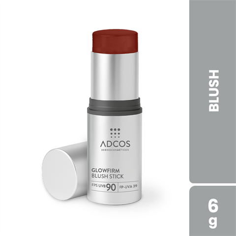 Blush Adcos Stick Glowfirm FPS UVB 90 Terracota Com 6g