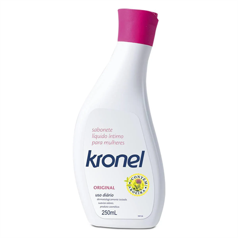 Sabonete Líquido Íntimo Kronel Feminino Original Com 80ml