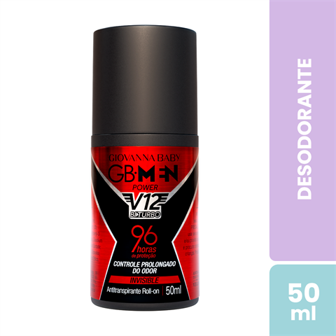Desodorante Antitranspirante Giovanna Baby Men Roll-On Power Com 50ml