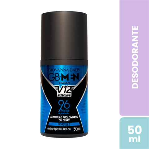 Desodorante Antitranspirante Giovanna Baby Men Roll-On Urban Com 50ml
