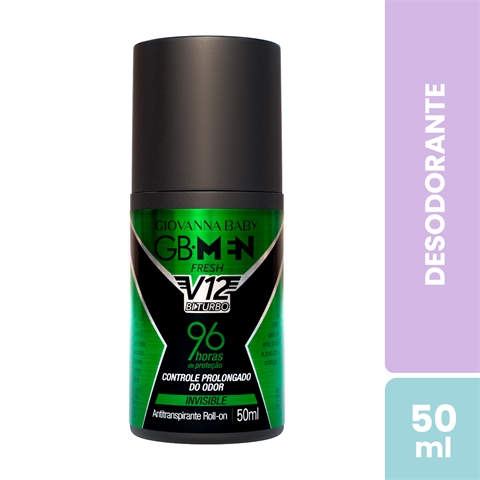 Desodorante Antitranspirante Giovanna Baby Men Roll-On Fresh Com 50ml