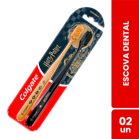 Pack Escova Dental Colgate Harry Potter Com 2Un