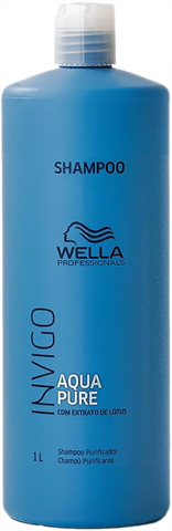 Shampoo Wella Professional Invigo Aqua Pure Com 1l