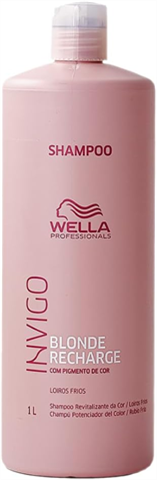 Shampoo Wella Professionals Invigo Blonde Recharge Com 1l