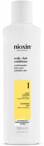 Condicionador Nioxin Sistema 1 Afinamento Leve Com 300ml